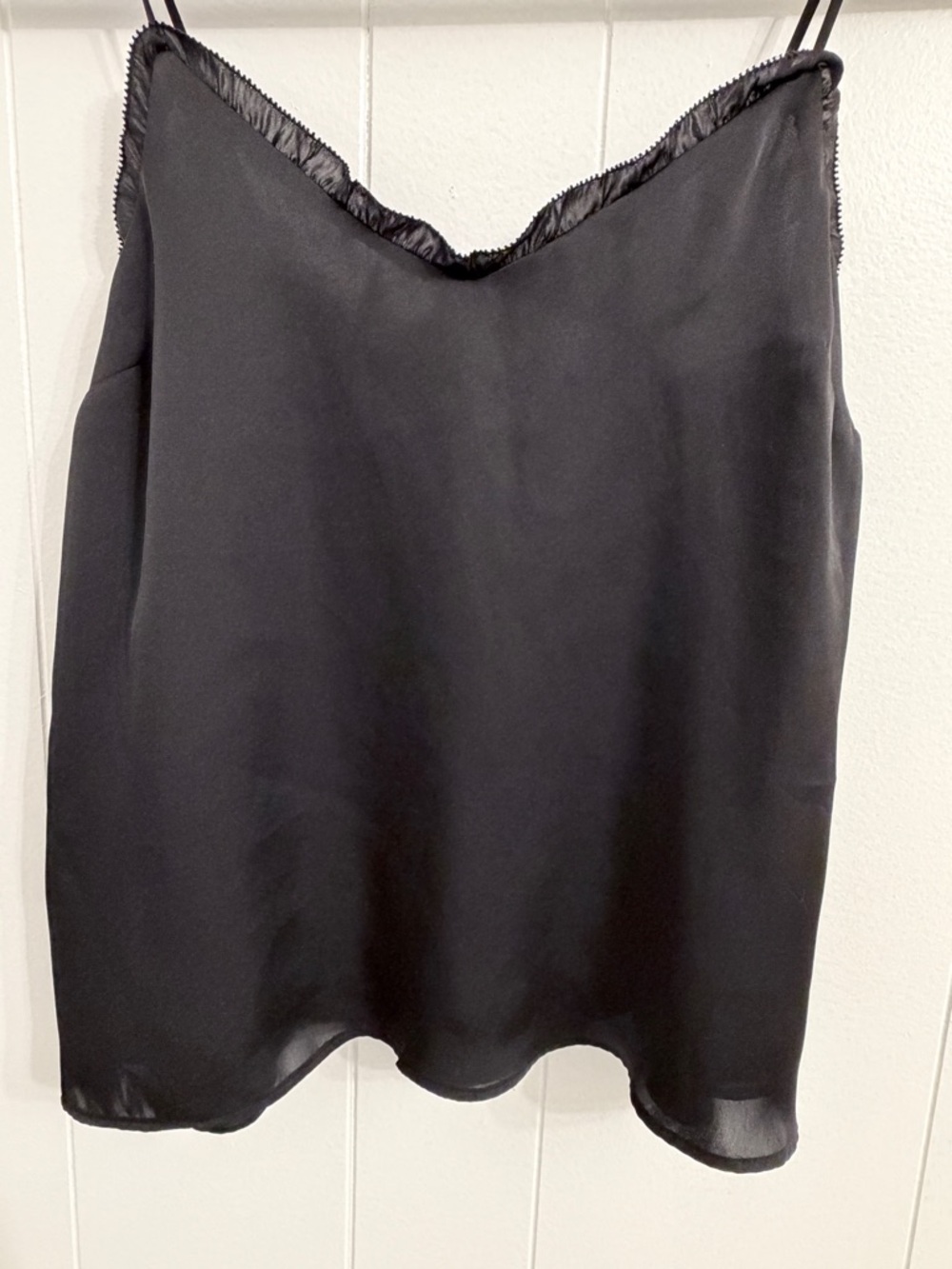 Express Black Satin-Look Camisole Top